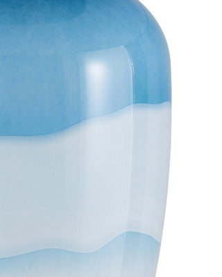 Heaven One Light Table Lamp in Cloudy Blue / Nickel