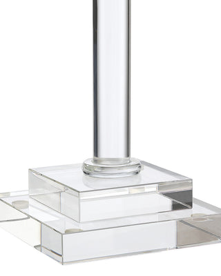 Odyssey One Light Table Lamp in Clear