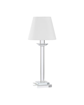 Homecoming One Light Table Lamp in Clear