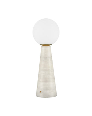 Wayfinder LED Table Lamp in White / Opaque