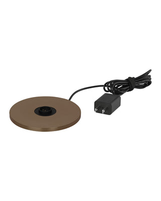 Navigation LED Table Lamp in Brown / White / Opaque