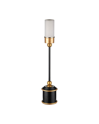 Daphne One Light Table Lamp in Black / Gold