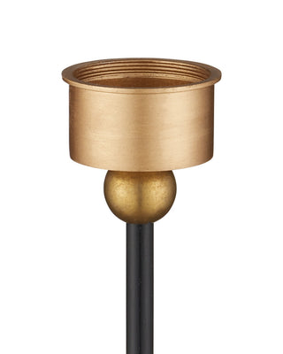 Daphne One Light Table Lamp in Black / Gold