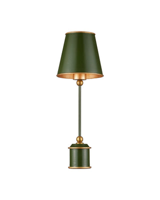 Daphne One Light Table Lamp in Green / Gold