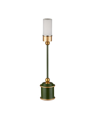 Daphne One Light Table Lamp in Green / Gold
