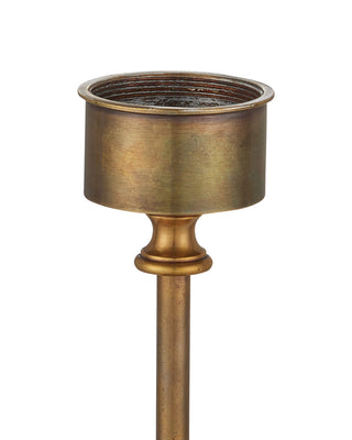 Migratory One Light Table Lamp in Vintage Brass / Black