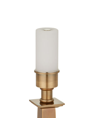 Wander One Light Table Lamp in Antique Brass