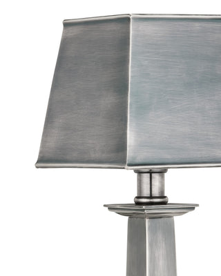 Wander One Light Table Lamp in Antique Silver