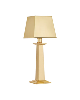 Wander One Light Table Lamp in Polished Brass