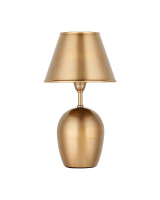 Volley One Light Table Lamp in Antique Brass