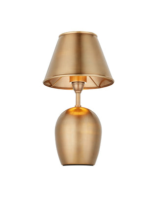 Volley One Light Table Lamp in Antique Brass