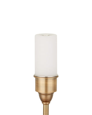 Volley One Light Table Lamp in Antique Brass
