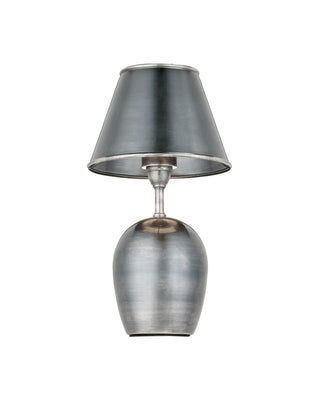 Volley One Light Table Lamp in Antique Silver