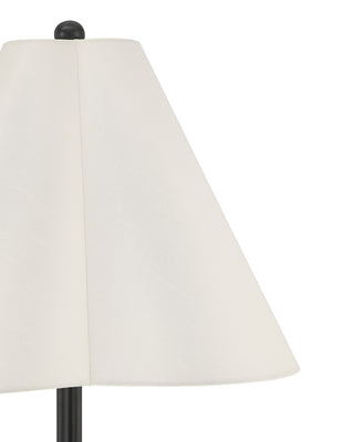 Felicity One Light Floor Lamp in Brushed Black