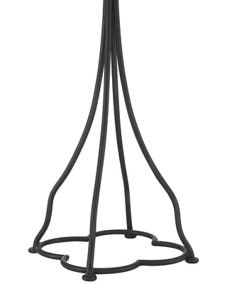 Felicity One Light Floor Lamp in Brushed Black