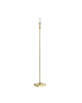 Gadabout One Light Floor Lamp in Polished Brass