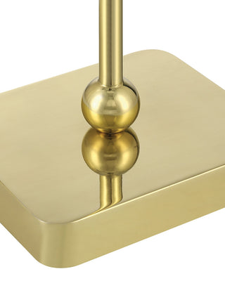 Gadabout One Light Floor Lamp in Polished Brass