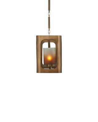 Tenebroso Five Light Chandelier in Smoke Gold / Gold Luster