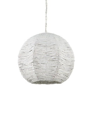 Octavia Three Light Pendant in Whitewash / White