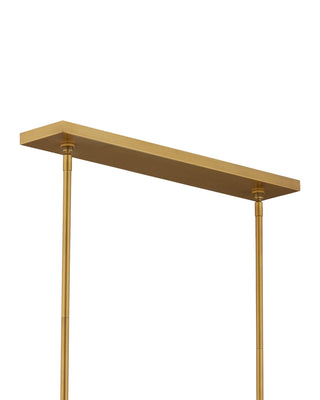 Whirlwind Ten Light Chandelier in Pale Pink / Brass