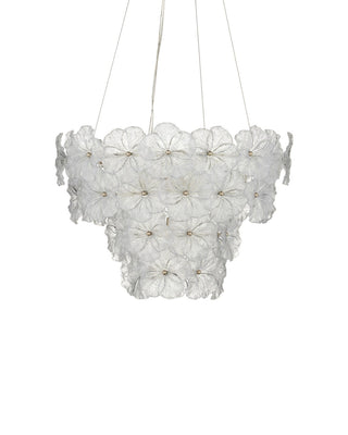 Mallow Five Light Chandelier in Clear / Champagne