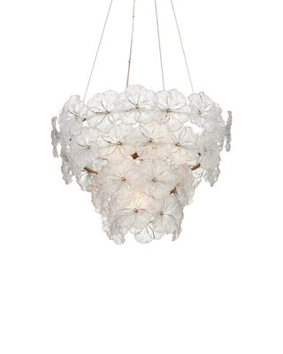 Mallow Five Light Chandelier in Clear / Champagne