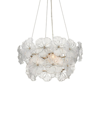Mallow Three Light Chandelier in Clear / Champagne