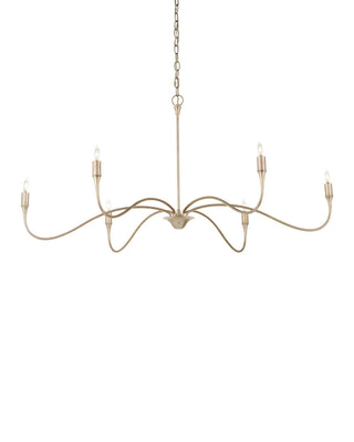 Lardner Six Light Chandelier in Champagne