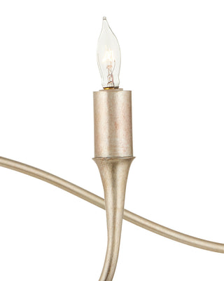 Lardner Six Light Chandelier in Champagne