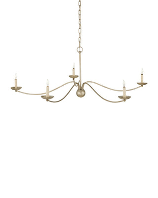 Franz Five Light Chandelier in Champagne
