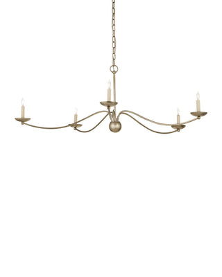Franz Five Light Chandelier in Champagne