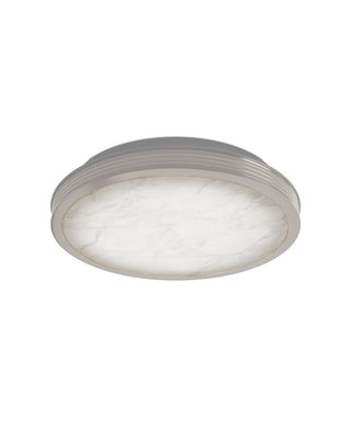 Aydan LED Flush Mount in Natural / Antique Nickel