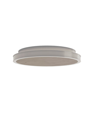 Aydan LED Flush Mount in Natural / Antique Nickel