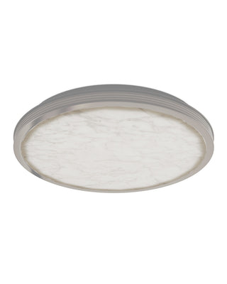 Aydan LED Flush Mount in Natural / Antique Nickel