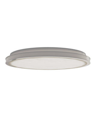 Aydan LED Flush Mount in Natural / Antique Nickel