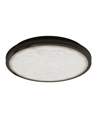 Aydan LED Flush Mount in Natural / Oil Rubbed Bronze