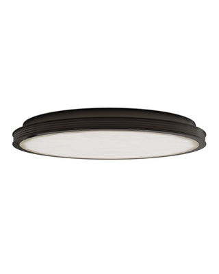 Aydan LED Flush Mount in Natural / Oil Rubbed Bronze