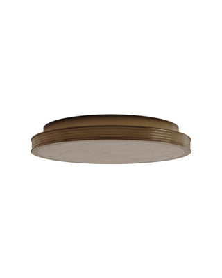 Aydan LED Flush Mount in Natural / Brushed Brass