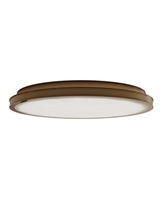 Aydan LED Flush Mount in Natural / Brushed Brass