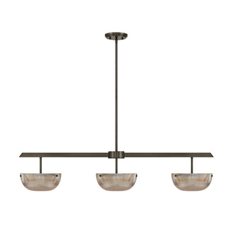 Hubbard LED Linear Chandelier in Mediterranean Bronze