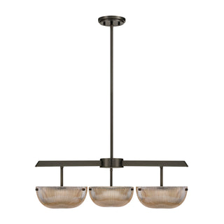 Hubbard LED Chandelier in Mediterranean Bronze