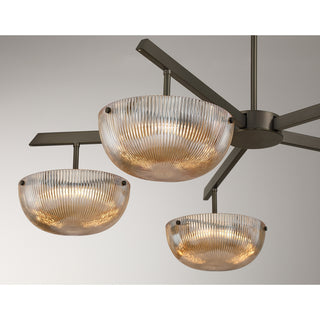 Hubbard LED Chandelier in Mediterranean Bronze