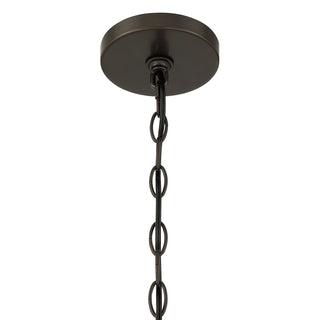 Woodlawn Five Light Chandelier in Mediterranean Bronze