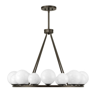 Loudon 16 Light Chandelier in Mediterranean Bronze