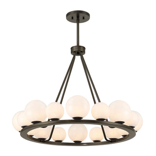 Loudon 16 Light Chandelier in Mediterranean Bronze