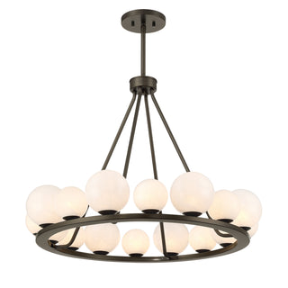 Loudon 16 Light Chandelier in Mediterranean Bronze