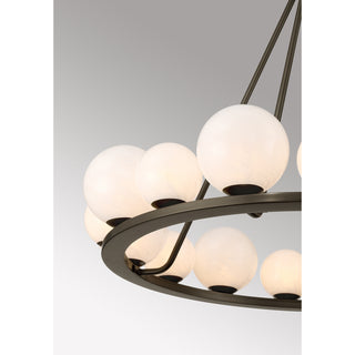 Loudon 16 Light Chandelier in Mediterranean Bronze