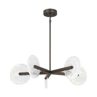 Ainslie LED Chandelier in Mediterranean Bronze