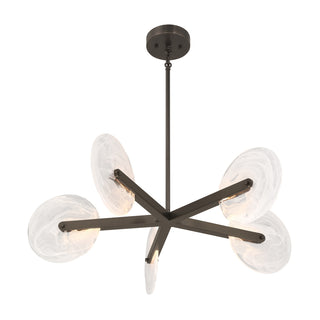 Ainslie LED Chandelier in Mediterranean Bronze