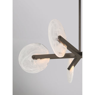 Ainslie LED Chandelier in Mediterranean Bronze